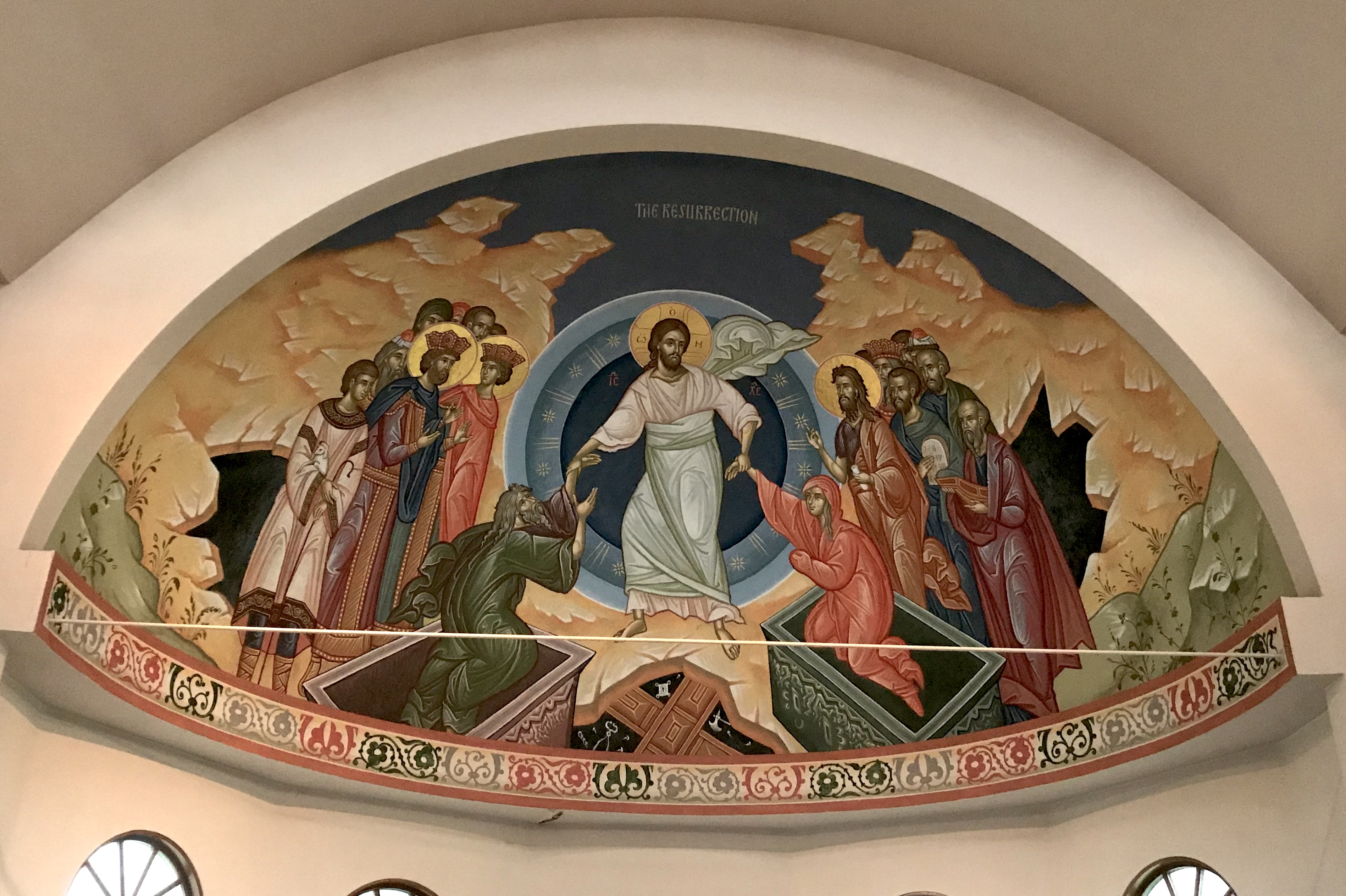 Resurrection in the Choir Section