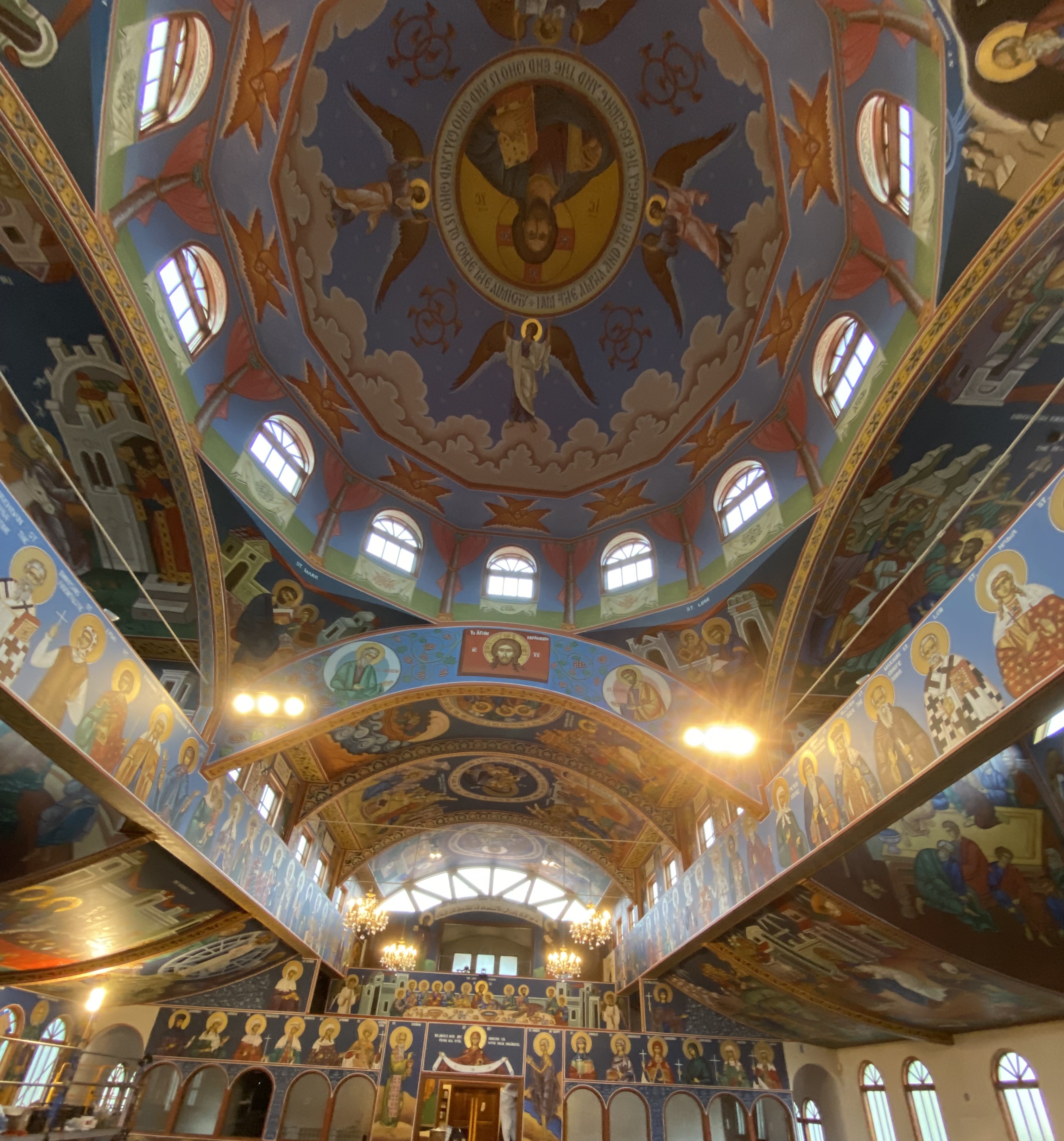 Updated view of church.